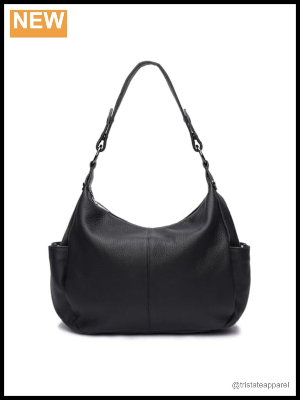 Genuine Leather Hobo Crossbody Purse Adjustable Strap Shoulder Bag
